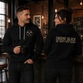 Engine Black™ Pullover Hoodie — “We Don’t Stay Clean” | Premium Fire Rescue Lifestyle Apparel