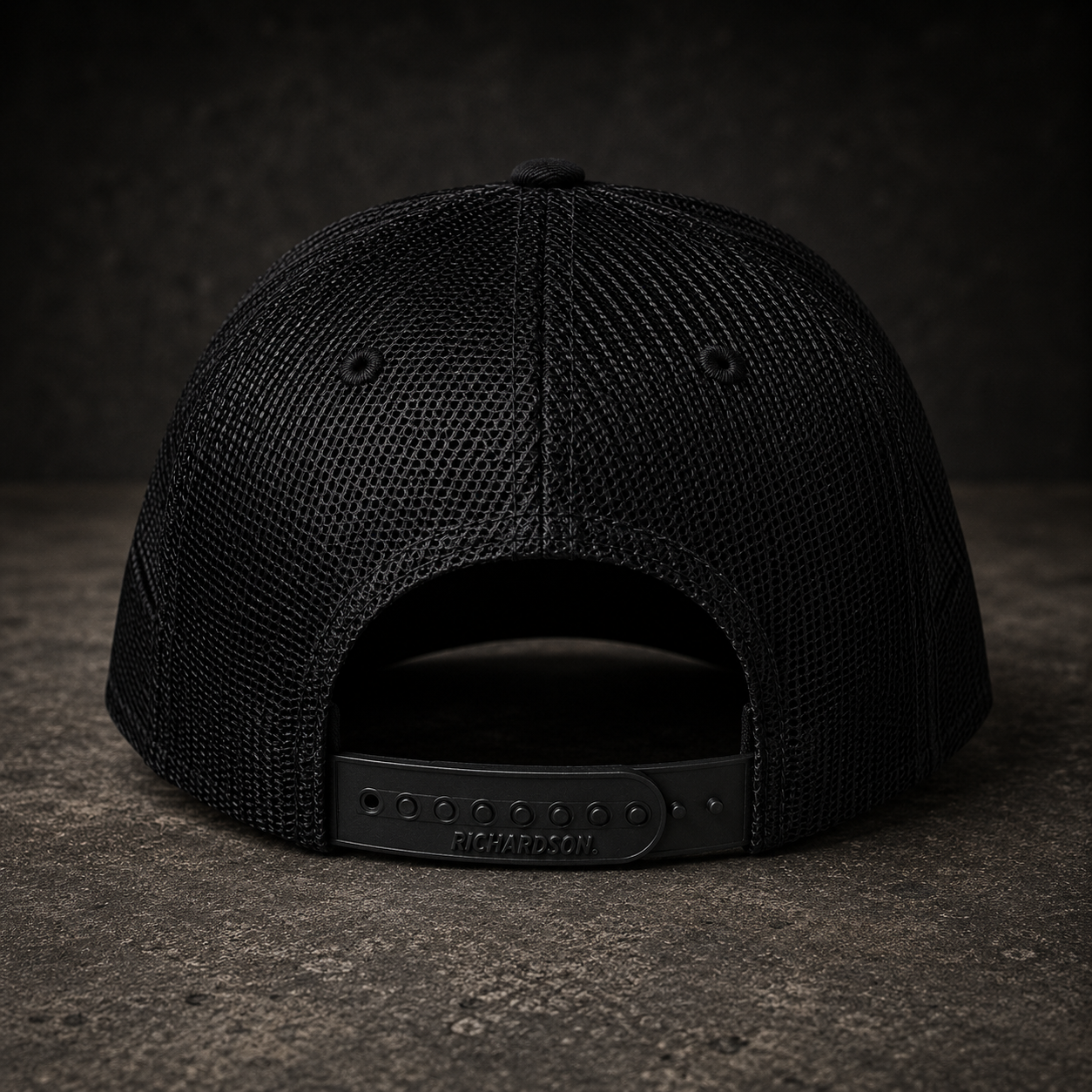 Engine Black™ Richardson 112 Snapback Trucker Hat | Premium Fire Rescue Lifestyle Apparel