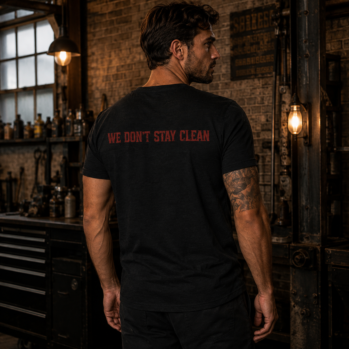 Engine Black™ Mission Tee | Premium Fire Rescue Lifestyle Apparel